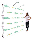 10' Fabric Backdrop with Pop Up Stand